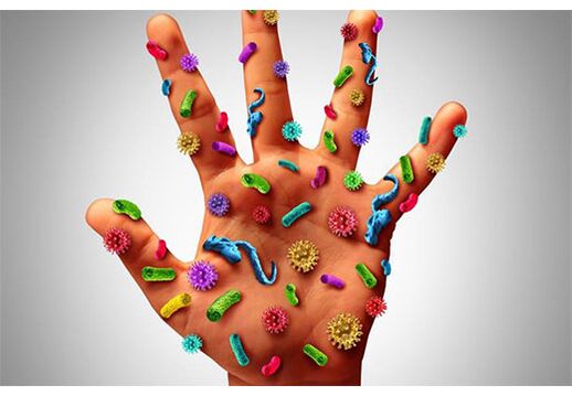 Ohniská ľudského papilomavírusu sa nachádzajú na rukách